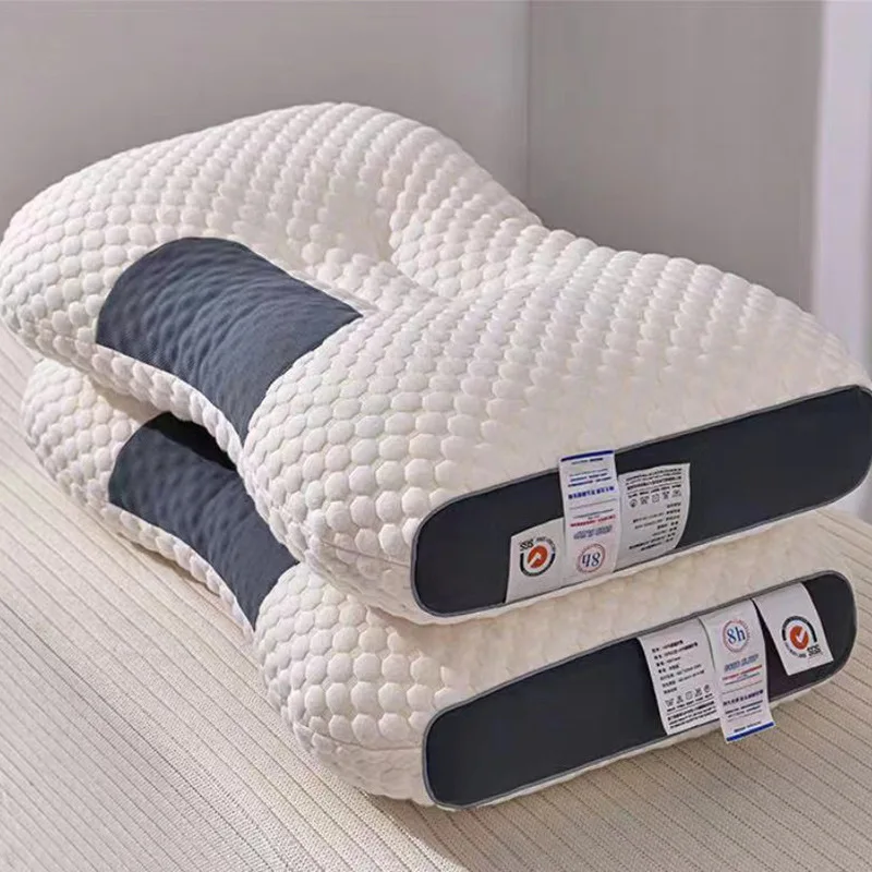 3D Knitted Cotton Pillow - Massage Pillow for Neck Relief-3D Knitted Cotton Pillow - Massage Pillow for Neck Relief-Courdon-Courdon-SKU679905032669980294956