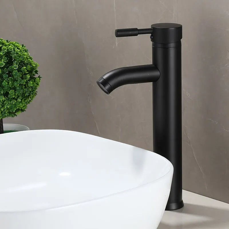 Bathroom Black Mixer Tap-Bathroom Black Mixer Tap-Courdon-Courdon-