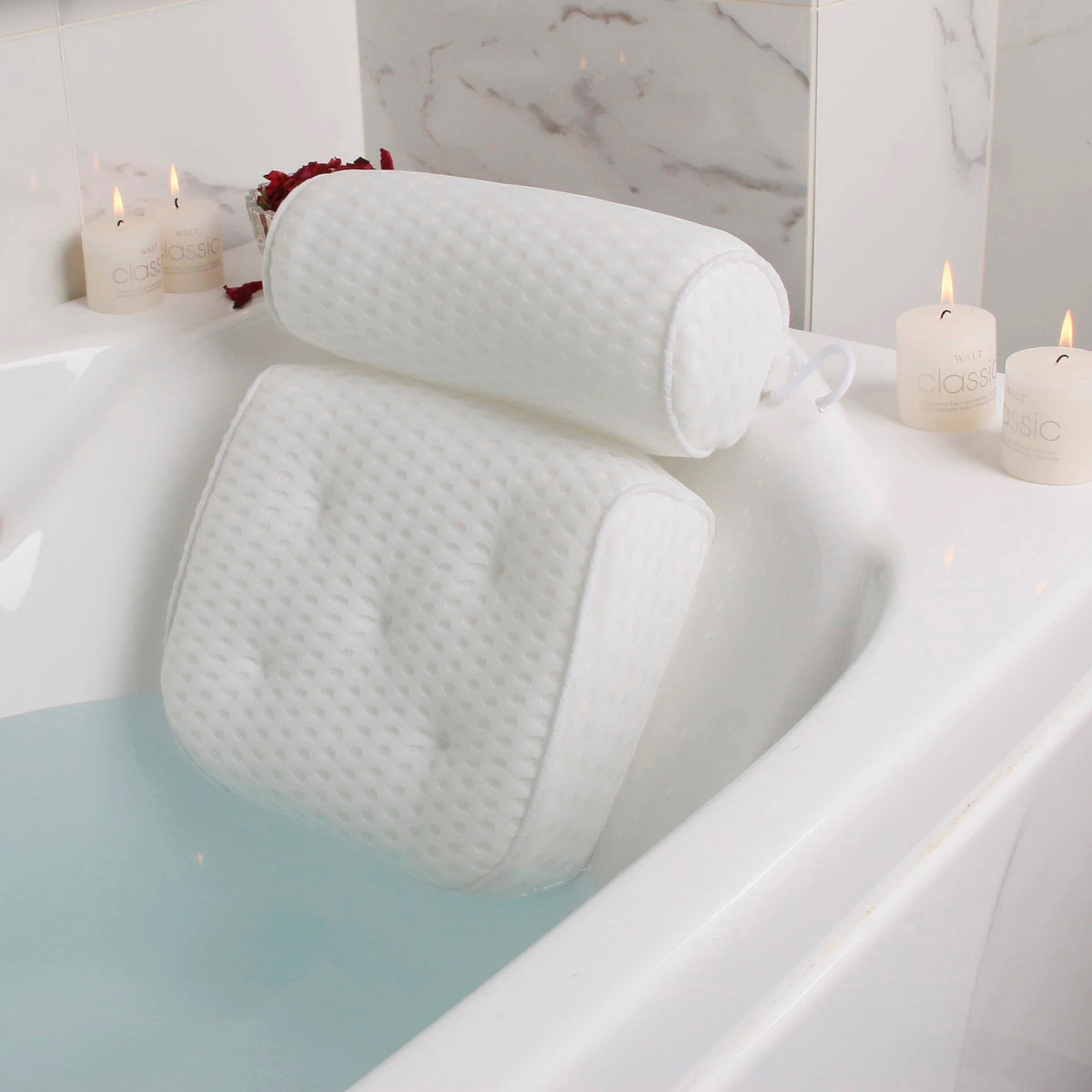 Bathtub Cushion-Bath Pillow for Tub Support Neck-Bathtub Cushion-Bath Pillow for Tub Support Neck-Courdon-Courdon-SKU679905032677592301356