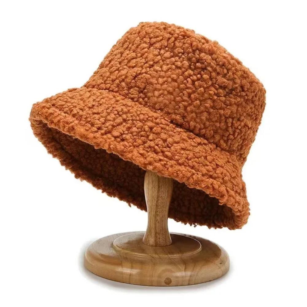 Bucket Hat - Unisex Warm Outdoor Hat-Bucket Hat - Unisex Warm Outdoor Hat-Courdon-Brown-56-58cm-Courdon-SKU679905032673552006956