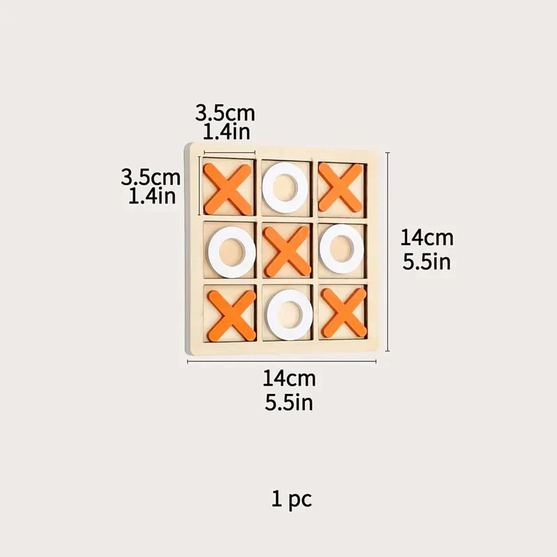 Classic wooden toe x o board games - Wood tic tac toe board game-Classic wooden toe x o board games - Wood tic tac toe board game-Courdon-Courdon-