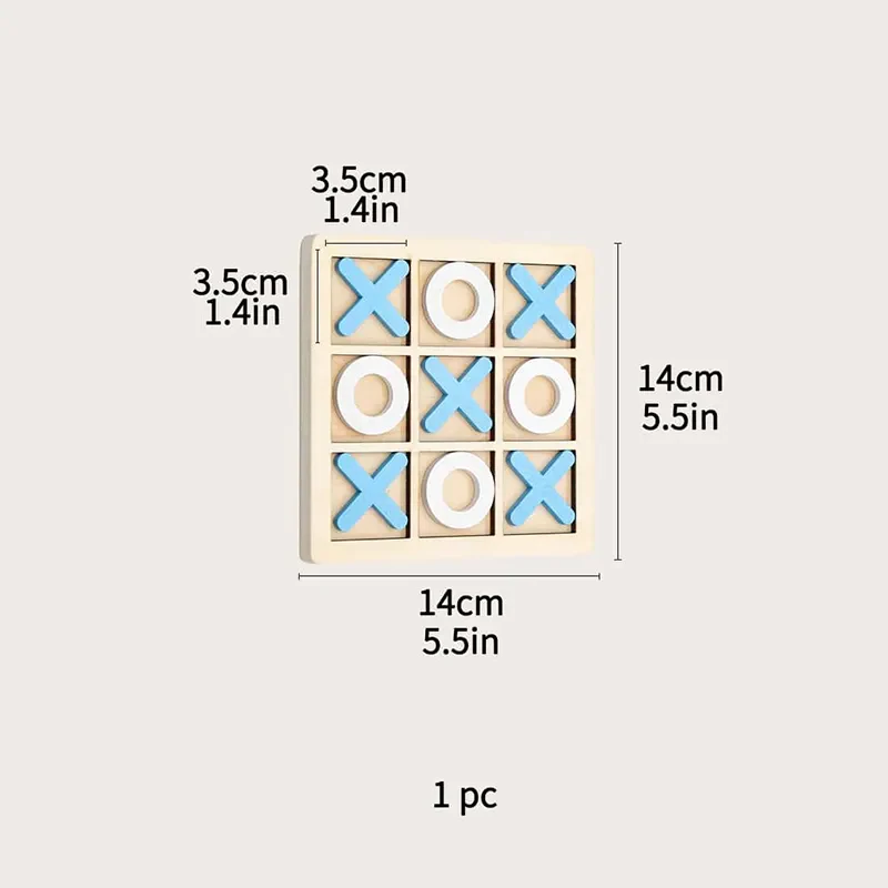 Classic wooden toe x o board games - Wood tic tac toe board game-Classic wooden toe x o board games - Wood tic tac toe board game-Courdon-Courdon-