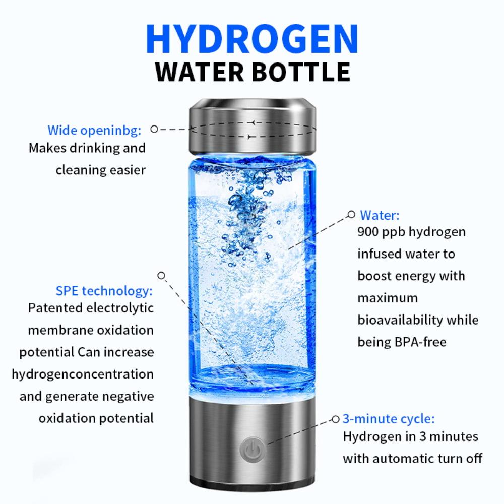 Courdon - 420ml Hydrogen-Rich Water Cup