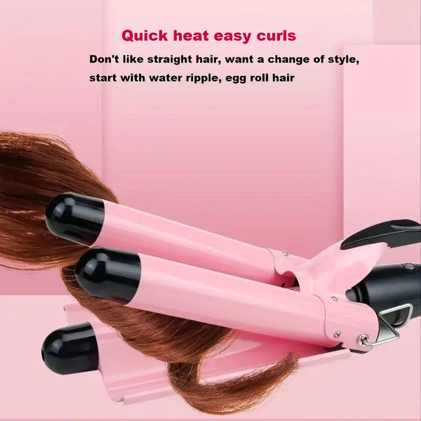 Courdon - Professional 3-Barrel Curling Iron