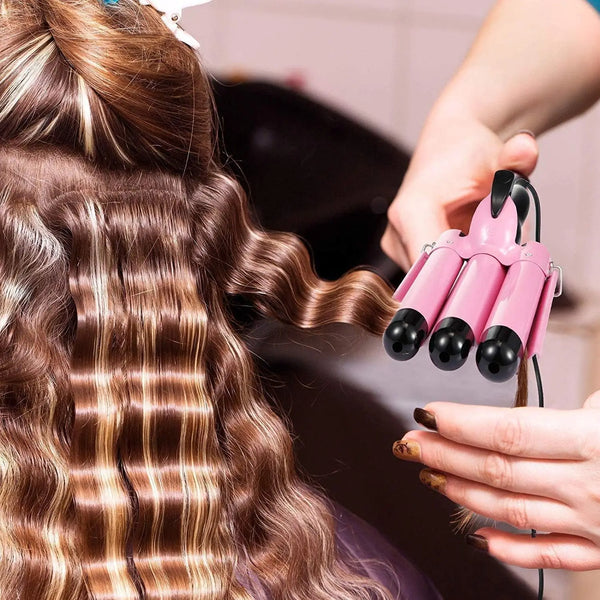 Courdon - Professional 3-Barrel Curling Iron