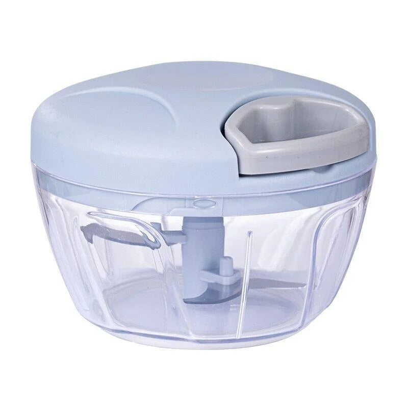 Manual Rotate Vegetable Mincer-Manual Rotate Vegetable Mincer-Courdon-Blue-500ml-Courdon-SKU679905032675980115756