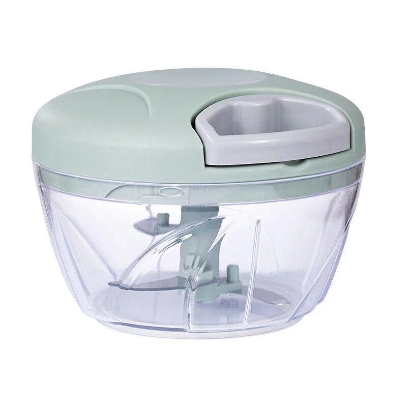 Manual Rotate Vegetable Mincer-Manual Rotate Vegetable Mincer-Courdon-Green-500ml-Courdon-SKU679905032675973562156