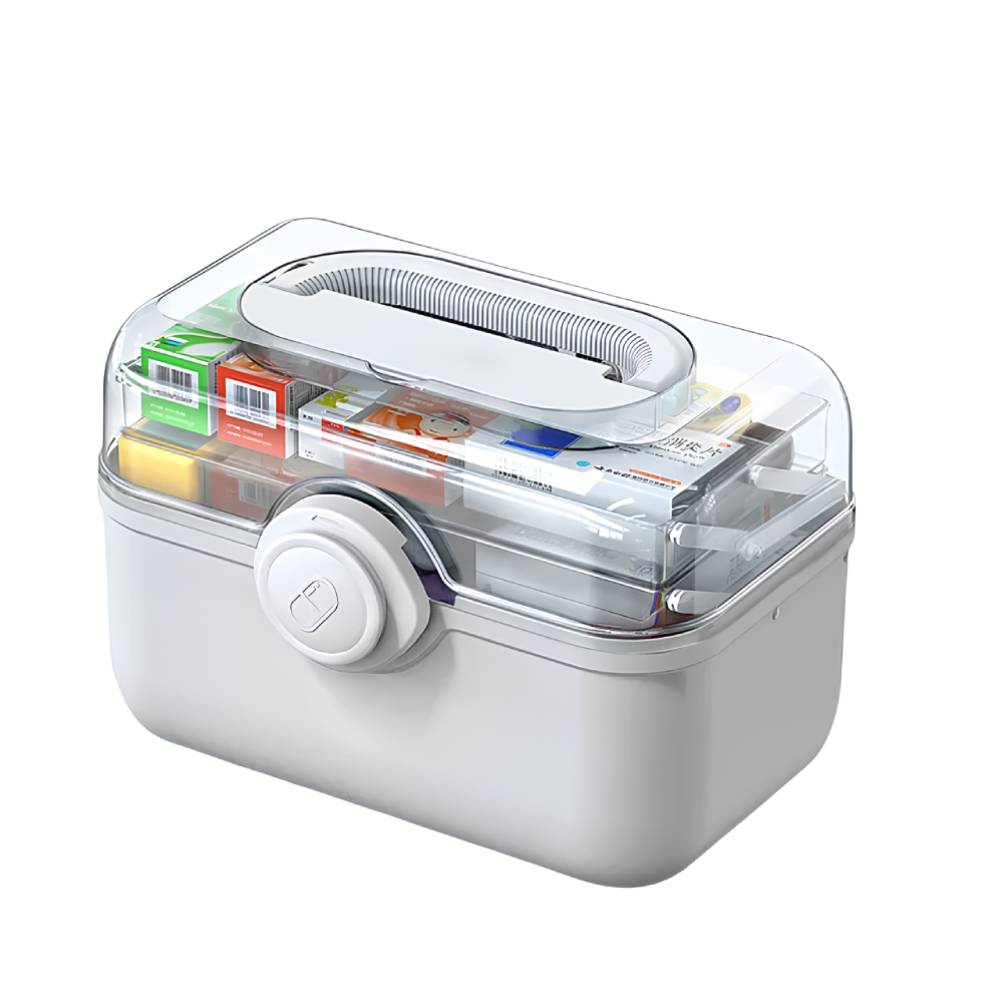 Medicine Storage Box 3 Layers-Medicine Storage Box 3 Layers-Courdon-Grey-Courdon-SKU679905032673909178156