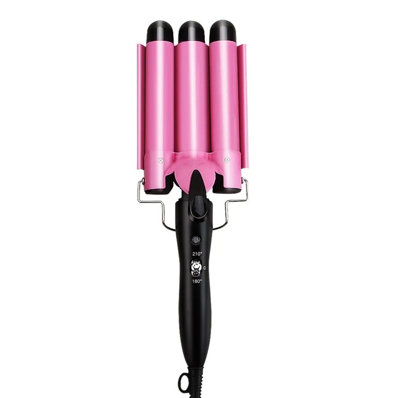 Professional 3-Barrel Curling Iron-Professional 3-Barrel Curling Iron-Courdon-28mm-Courdon-SKU679905032676763270956