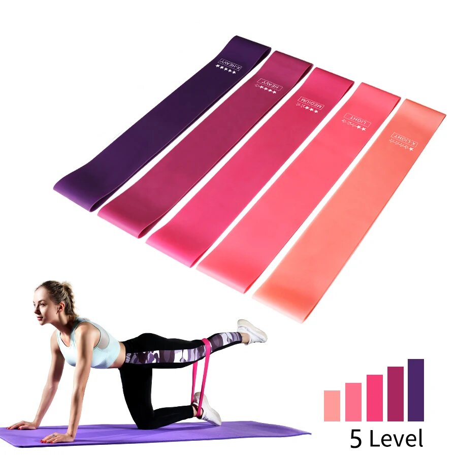 Resistance Bands Workout-Fitness Bands with 5 Different Levels-Resistance Bands Workout-Fitness Bands with 5 Different Levels-Courdon-Courdon-SKU679905032675141254956