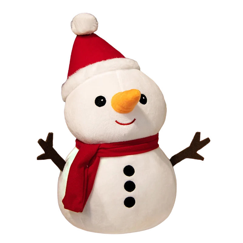 Small Christmas plush snowman - Snowman toy for Christmas-Small Christmas plush snowman - Snowman toy for Christmas-Courdon-Snowman-23cm-Courdon-SKU679905032670078598956