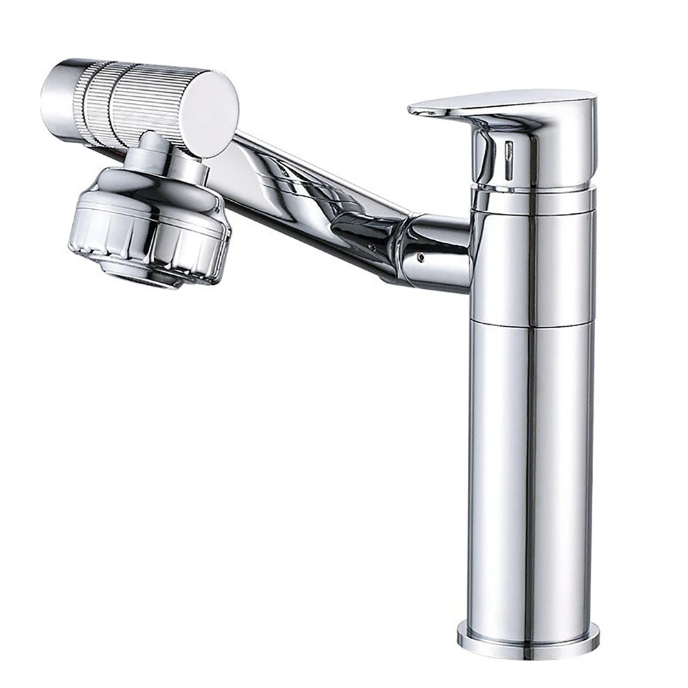 Tap For Bathroom Sink 360 Degree-Tap For Bathroom Sink 360 Degree-Courdon-Silver-Courdon-SKU679905032673712570156